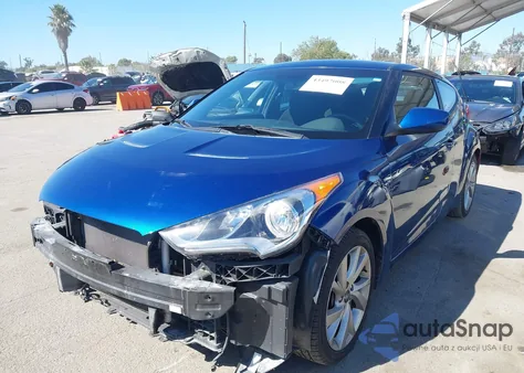 2017 Hyundai Veloster из США, поврежденный, VIN KMHTC6AD4HU305137